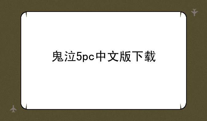 鬼泣5pc中文版下载